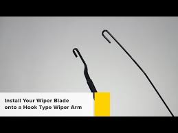 Goodyear Hybrid Wiper Blades Hook Arm Installation