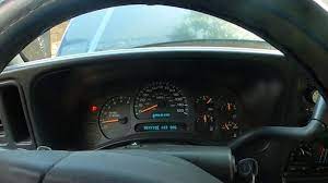 2003 silverado service airbag light