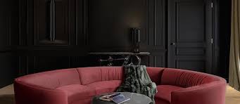Modern Living Room Decor Bold Colors