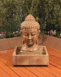 Buddha Head Water Fountain Buddha