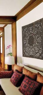 Home Decor Asian Wood Carving Wall Art