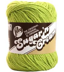 Lily Sugarn Cream Solids Yarn