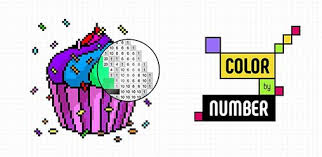 Color By Number Coloring Book Pixel