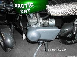 Genuine arctic cat whisker mini bike gas fuel tank w/ petcock used. The Boss Cat Legacy