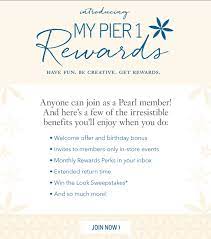 Pier 1 credit card is a rewards card and it offers one of the best rewards accumulation services to its users among the various commercial credit cards present in the world. Pier 1 Say Hello To My Pier 1 Rewards Milled