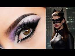 catwoman anne hathaway inspired makeup