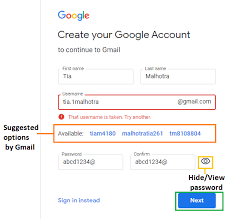 how to create gmail account javatpoint