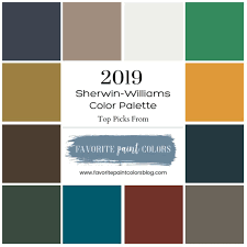 2019 Sherwin Williams Paint Colors