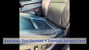 drivers seat cushion repair by