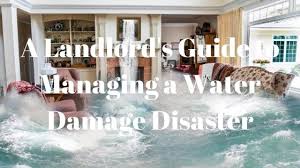 How To Manage Water Damage Disasters