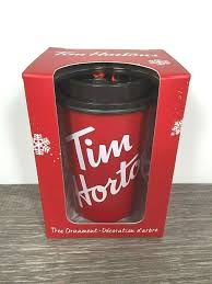 Check spelling or type a new query. Tim Hortons 2019 Christmas Tree Ornament Takeout Coffee Cup Plastic Nib Timhortons In 2021 Tim Hortons Christmas Tree Ornaments Tree Ornaments