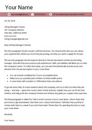 Cover letter help boost your chances of having your resume read with our help. Cover Letter Templates For Your Resume Free Download