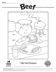You can easily print or download them at your convenience. Food Hero Free Printable Coloring Sheet About Beef Coloringpage Farm Coloring Pages Coloring Pages Coloring Sheets