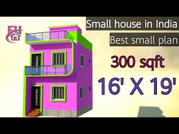300 Sq Ft House Plan 16x19 House Plan