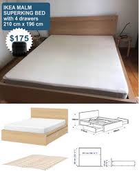 Ikea Super King Size Bed With 4 Storage
