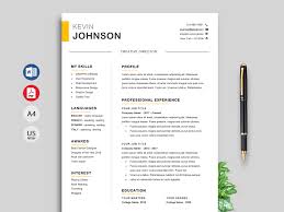 It's a simple, professional template and is a common. Free Simple Resume Cv Templates Word Format 2021 Resumekraft