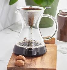 Hand Drip Coffee Maker Glass Coffee Pot
