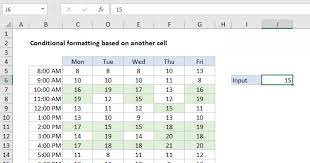 another cell excel formula