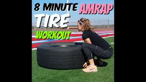 8 minute full body tire workout you
