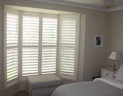 In case of bay window shutters, a good installation is as important as the shutter quality. Plantation Shutters In A Bay Window