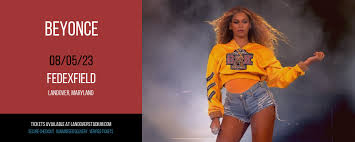 beyonce tickets 5th august fedex