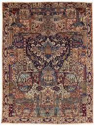kashmar old persian rug cls2261