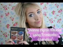 dianna agron tutorial with frontcover