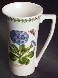 botanic garden latte mug by portmeirion