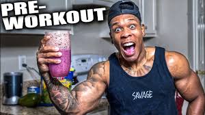 natural pre workout smoothie homemade