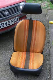 Orange Striped Seat Covers Mgb Gt