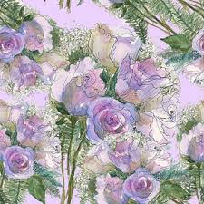 purple roses fabric wallpaper and home
