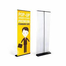 retractable banner stand at rs 1800