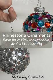 Rhinestone Ornaments Easy To Make