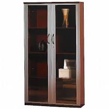 napoli 68 inch wall cabinet with glass