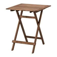 New Ikea Bollo Folding Wood Table 23 5
