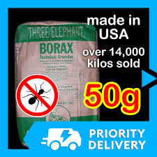 50g three elephant borax powder ant