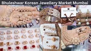 korean necklace earrings