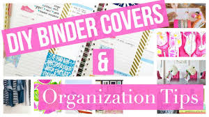 diy binder covers binder organization