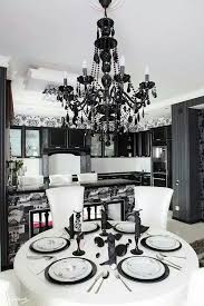 dining room gothic kitchen black and