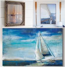 Nautical Sailing Boats Wall Art Ideas