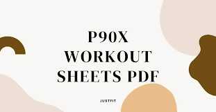 p90x workout sheets pdf free and
