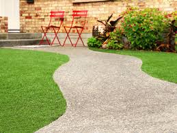 Cut fake turf (on the backside) to fit the area. How To Install Artificial Grass Southwest Boulder Stone