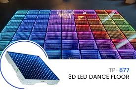 magnet wireless 3d led dance floor
