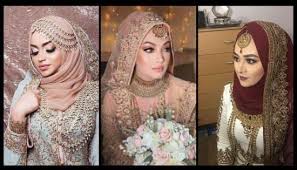 bridal hijab styles for muslim brides
