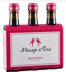 Check spelling or type a new query. Menage A Trois Red Blend Wine Single Serving 3 Pack Mid Valley Wine Liquor