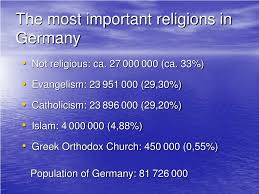 ppt religions in germany powerpoint