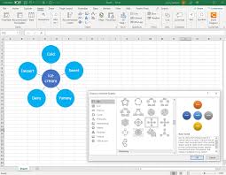 A simple tip to start—customizing your view. How To Make A Mind Map In Excel Lucidchart Blog