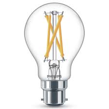 Note that this rating is not the amount of power that this bulb actually draws. Buy Philips 60w Led A60 Bc Light Bulb Light Bulbs Argos