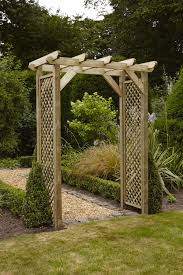 how to build a garden arbor simple diy