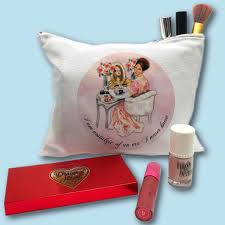 cosmetic bag custom gift art